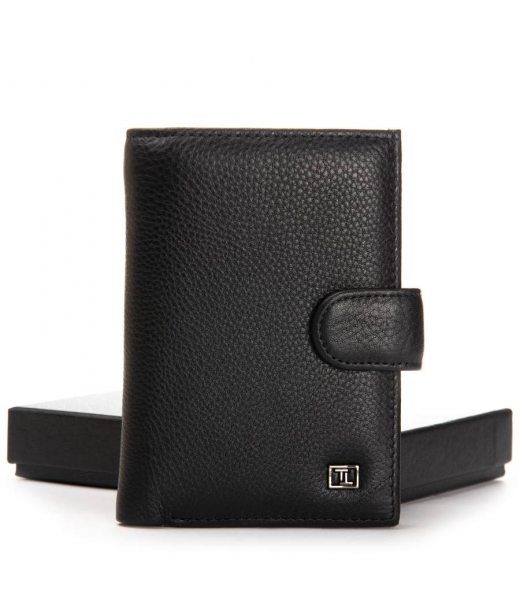 Кошелек BE Мужской кожа BRETTON 42-15 black