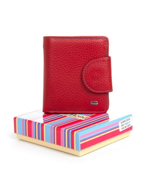 Кошелек Rainbow Женский кожа DR. BOND WRS-415-1 red
