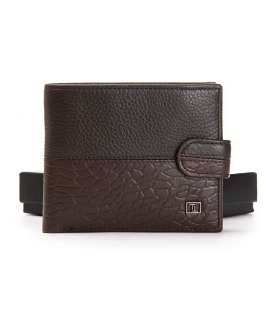 Кошелек BE Мужской кожа BRETTON 308L brown mix