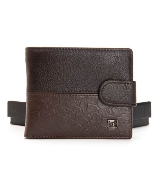 Кошелек BE Мужской кожа BRETTON 210L brown mix