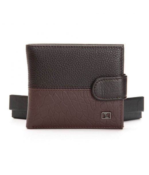 Кошелек BE Мужской кожа BRETTON 208V-L1 brown mix