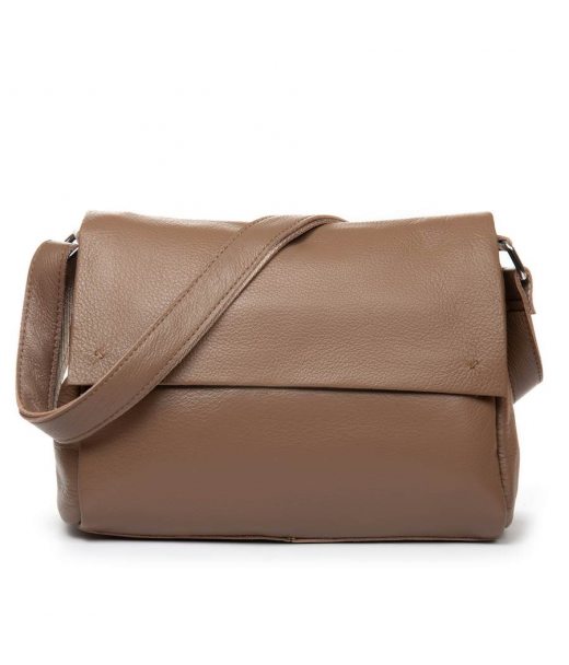 Сумка Шкіряна Жіноча Класична ALEX RAI 6504 khaki