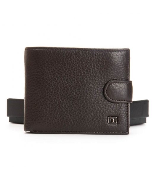 Кошелек BE Мужской кожа BRETTON 208-3204 brown