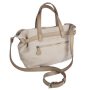 Сумка жіноча "Хлоя" натуральна шкіра,бежева (слонова кістка) флотар/замша