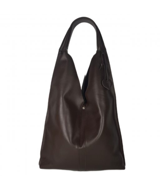 Сумка женская "Линда" натуральная кожа, коричевая (шоколад)  гладкая Сумка женская "Линда" натуральная кожа, коричевая (шоколад)  гладкая