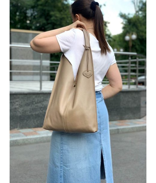 Сумка женская "Линда" натуральная кожа, латте  флотарь Сумка женская "Линда" натуральная кожа, латте  флотарь