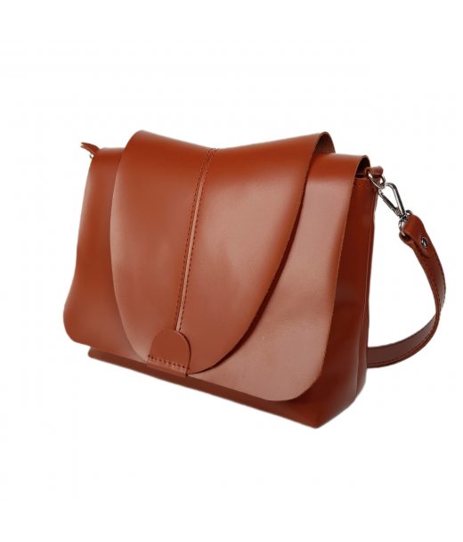 Сумка женская "Мишель" натуральная кожа, гончарная глина Сумка женская "Мишель" натуральная кожа, гончарная глина