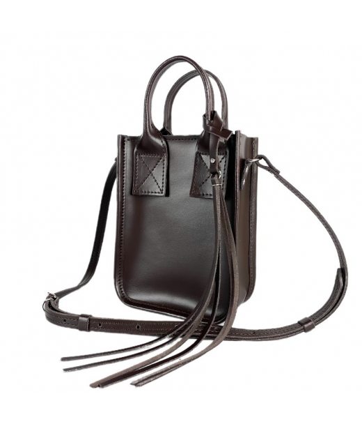 Сумка жіноча "Амелі"" натуральна шкіра, темно-коричнева матова Сумка жіноча "Амелі"" натуральна шкіра, темно-коричнева матова
