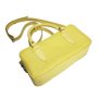Сумка жіноча "Бріджит" натуральна шкіра, колір жовтий , тиснення плетінка Сумка жіноча "Бріджит" натуральна шкіра, колір жовтий , тиснення плетінка