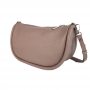Сумка жіноча "Орео" натуральна шкіра, рожевий (пудра) флотарь