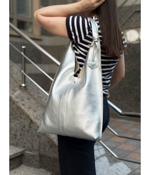 Сумка женская "Линда" натуральная кожа, серебрянный флотарь Сумка женская "Линда" натуральная кожа, серебрянный флотарь