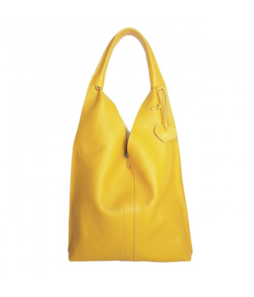 Сумка женская "Линда" натуральная кожа, желтая  флотарь Сумка женская "Линда" натуральная кожа, желтая  флотарь