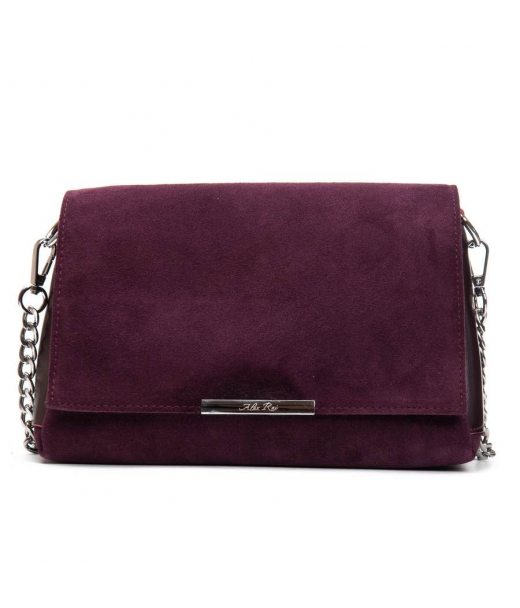 Сумка Женская Классическая замш ALEX RAI 9717-220 bordo Сумка Женская Классическая замш ALEX RAI 9717-220 bordo