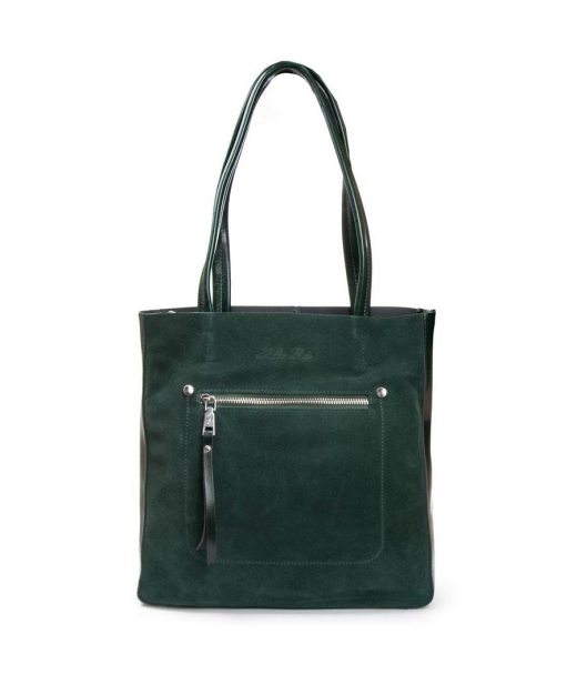 Сумка Женская Классическая замш ALEX RAI 8773-220 green Сумка Женская Классическая замш ALEX RAI 8773-220 green