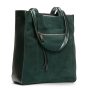 Сумка жіноча Класична замш ALEX RAI 8773-220 green