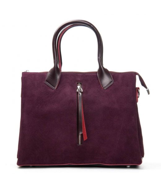 Сумка Женская Классическая замш ALEX RAI 1561 bordo Сумка Женская Классическая замш ALEX RAI 1561 bordo