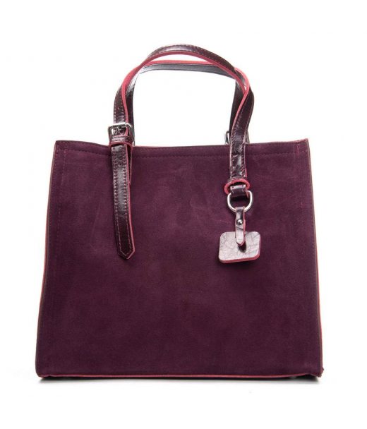 Сумка Женская Классическая замш ALEX RAI 8800-1 bordo Сумка Женская Классическая замш ALEX RAI 8800-1 bordo