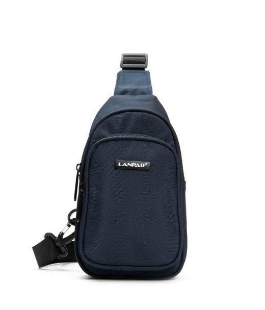 Сумка Чоловіча на плече нейлон Lanpad 63744 blue