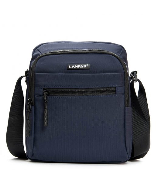 Сумка Чоловіча Планшет нейлон Lanpad 65370 blue бол