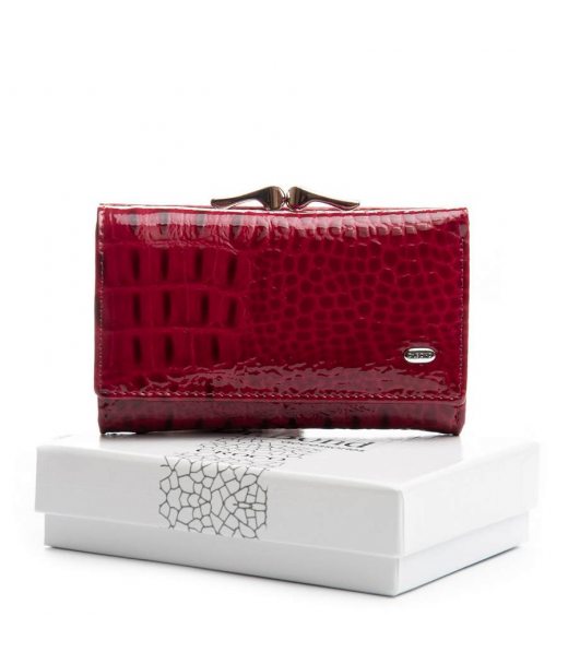 Кошелек PE Женский кожа DR. BOND PEW214 red