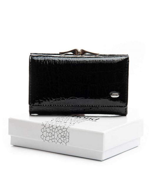 Кошелек PE Женский кожа DR. BOND PEW214 black