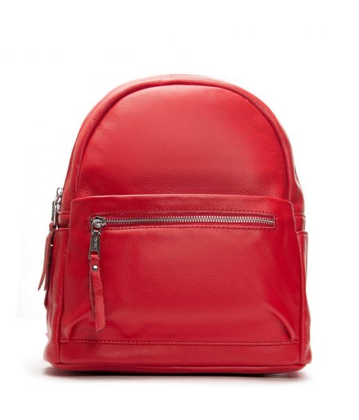 Сумка Женская Рюкзак кожа ALEX RAI 8635-9 red Сумка Женская Рюкзак кожа ALEX RAI 8635-9 red