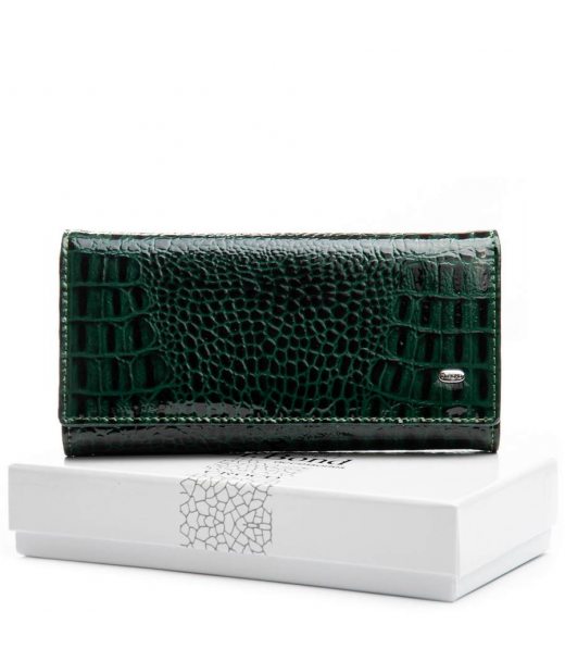 Кошелек PE Женский кожа DR. BOND PEW1-V green