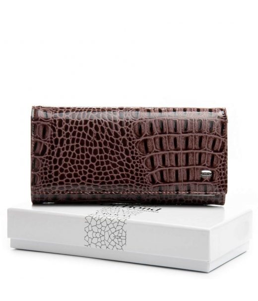 Кошелек PE Женский кожа DR. BOND PEW1-V brown