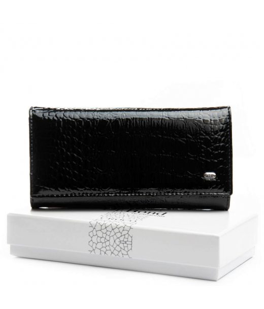 Кошелек PE Женский кожа DR. BOND PEW1-V black