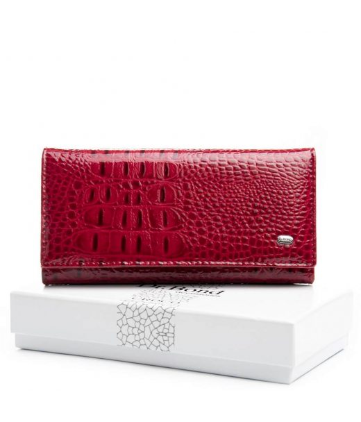 Кошелек PE Женский кожа DR. BOND PEW1-V-2 red