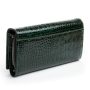 Кошелек PE Женский кожа DR. BOND PEW1-V-2 green