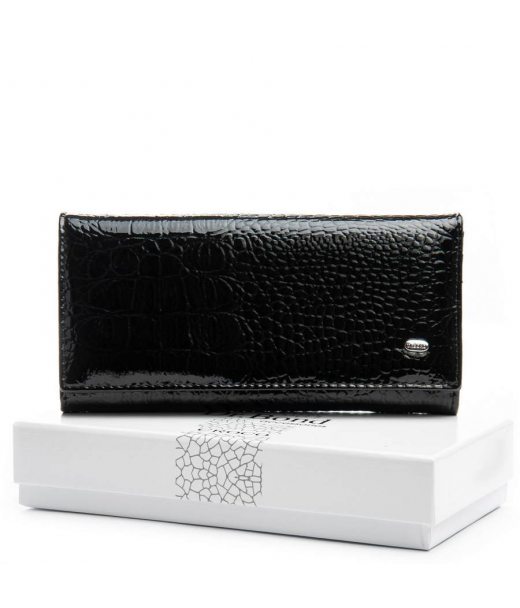 Кошелек PE Женский кожа DR. BOND PEW1-V-2 black
