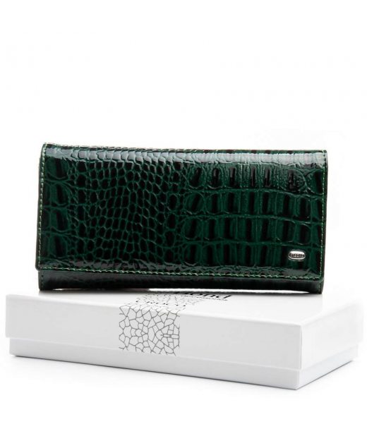 Кошелек PE Женский кожа DR. BOND PEW501 green