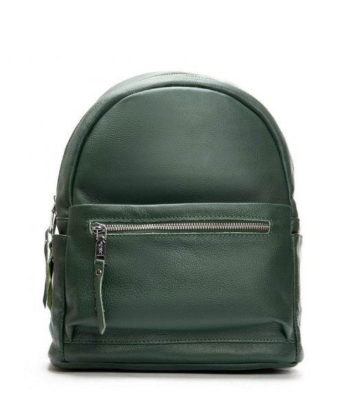 Сумка Женская Рюкзак кожа ALEX RAI 8635-9 green Сумка Женская Рюкзак кожа ALEX RAI 8635-9 green