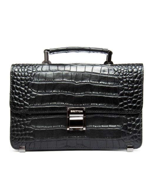 Сумка Чоловіча Барсетка шкіра BRETTON 5271-Q5 black Сумка Чоловіча Барсетка шкіра BRETTON 5271-Q5 black