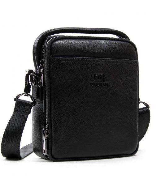 Сумка Шкіряна Чоловіча Планшет BRETTON 411-5 black Сумка Шкіряна Чоловіча Планшет BRETTON 411-5 black