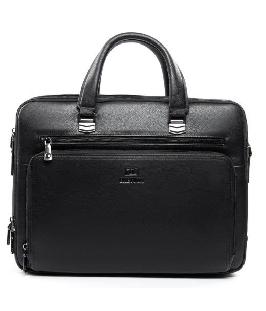 Сумка Чоловіча Портфель шкіра BRETTON 3492-1A black Сумка Чоловіча Портфель шкіра BRETTON 3492-1A black