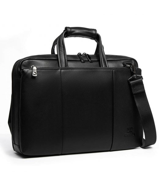 Сумка Чоловіча Портфель шкіра BRETTON 1439A black Сумка Чоловіча Портфель шкіра BRETTON 1439A black