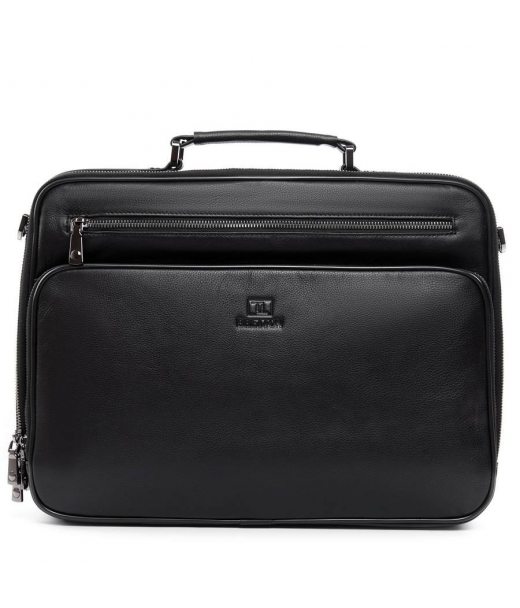 Сумка Мужская Портфель кожа BRETTON 9221-1 black Сумка Мужская Портфель кожа BRETTON 9221-1 black