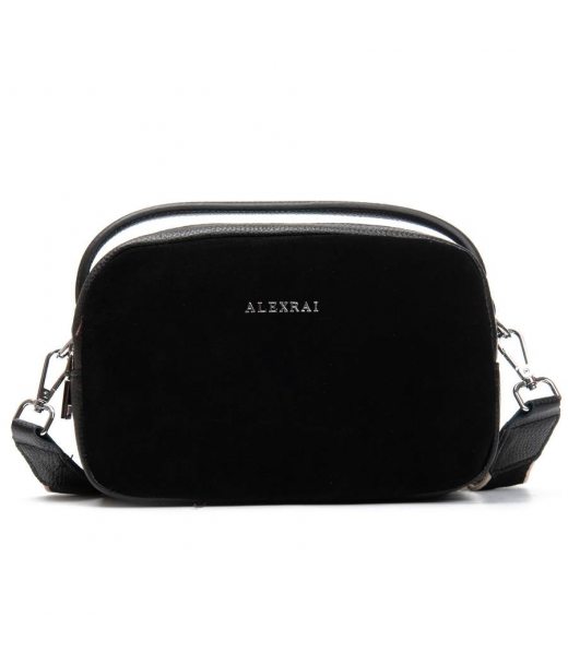Сумка Женская Классическая замш ALEX RAI 99126 black Сумка Женская Классическая замш ALEX RAI 99126 black