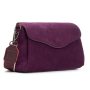 Сумка жіноча Класична замш ALEX RAI 99118 bordo