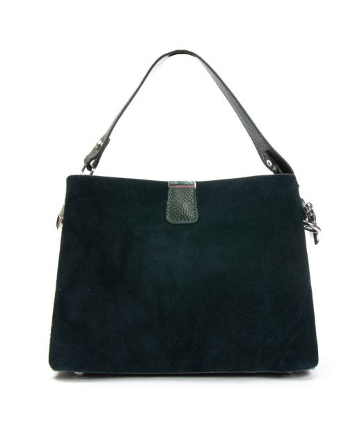 Сумка Женская Классическая замш ALEX RAI 99119 green Сумка Женская Классическая замш ALEX RAI 99119 green