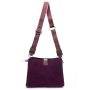 Сумка жіноча Класична замш ALEX RAI 99119 bordo