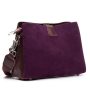 Сумка жіноча Класична замш ALEX RAI 99119 bordo