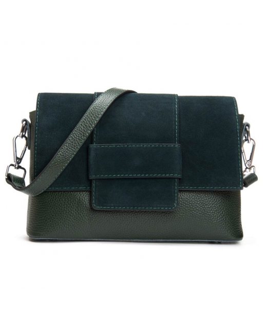 Сумка Женская Классическая замш ALEX RAI 1563 green Сумка Женская Классическая замш ALEX RAI 1563 green