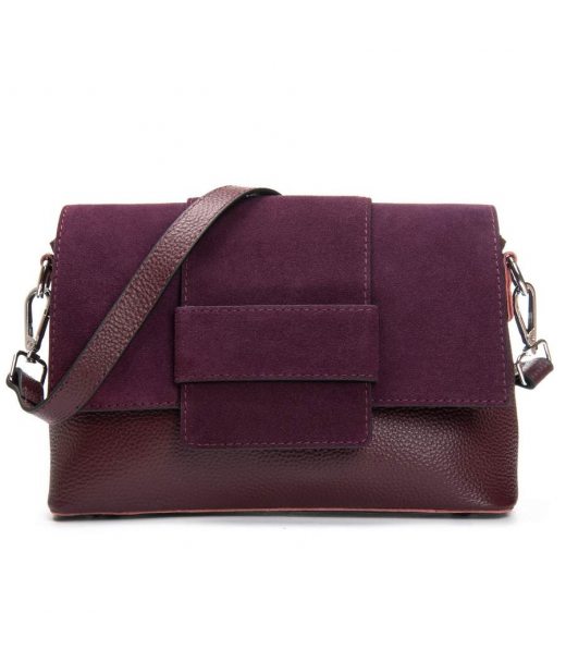 Сумка Женская Классическая замш ALEX RAI 1563 bordo Сумка Женская Классическая замш ALEX RAI 1563 bordo