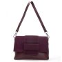 Сумка жіноча Класична замш ALEX RAI 1563 bordo