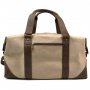 Дорожная спортивная сумка TARWA RCs-0320-4lx из песочного канвас и кожи крейзи хорс