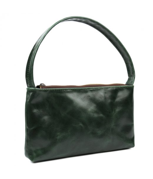 Шкіряна сумка хобо TARWA GE-hobo-4lx зелений алькор Шкіряна сумка хобо TARWA GE-hobo-4lx зелений алькор