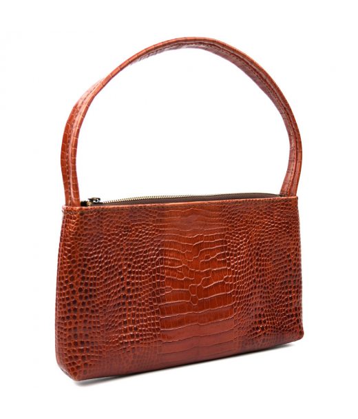 Шкіряна сумка жіноча TARWA GBcroc-hobo-4lx з принтом під рептилію Шкіряна сумка жіноча TARWA GBcroc-hobo-4lx з принтом під рептилію